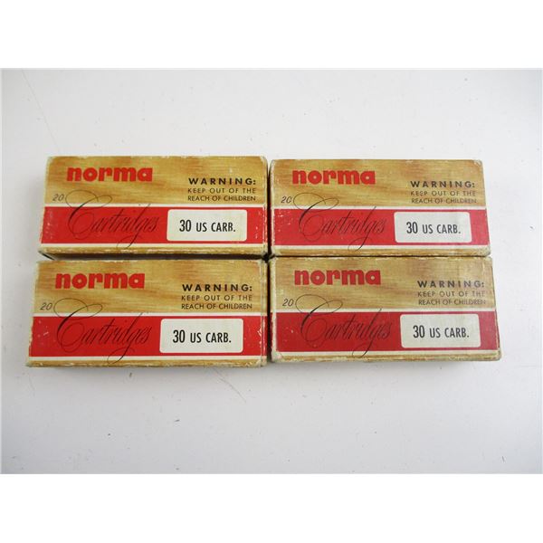 NORMA .30 US CARB AMMO
