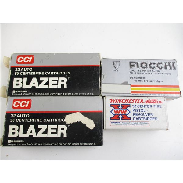 ASSORTED .32 AUTO AMMO