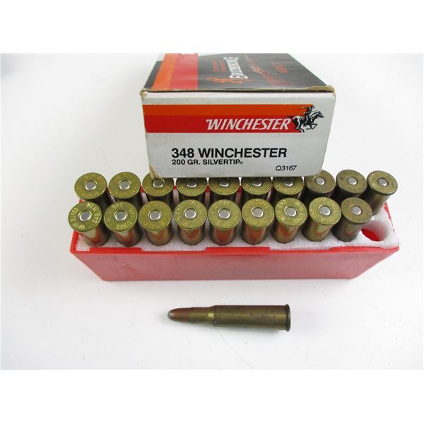 ASSORTED .348 WIN AMMO