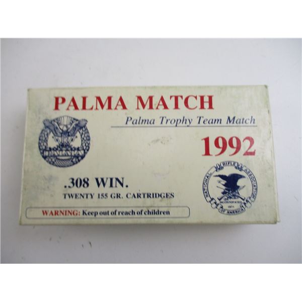 PALMA MATCH 1992 .308 WIN AMMO