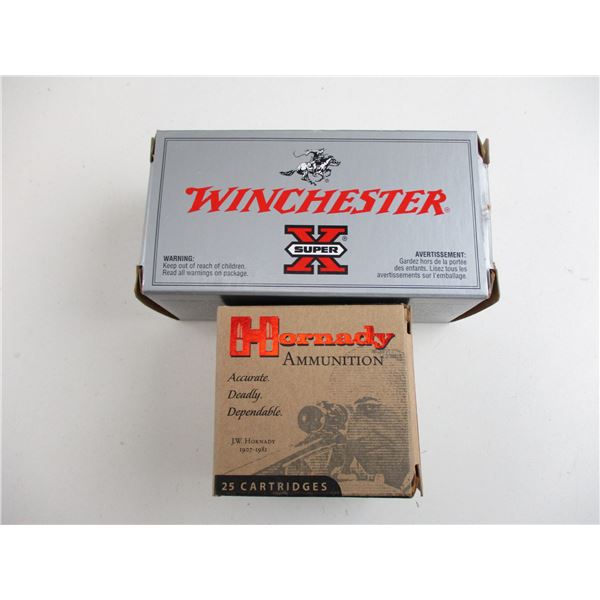 ASSORTED .22 HORNET AMMO