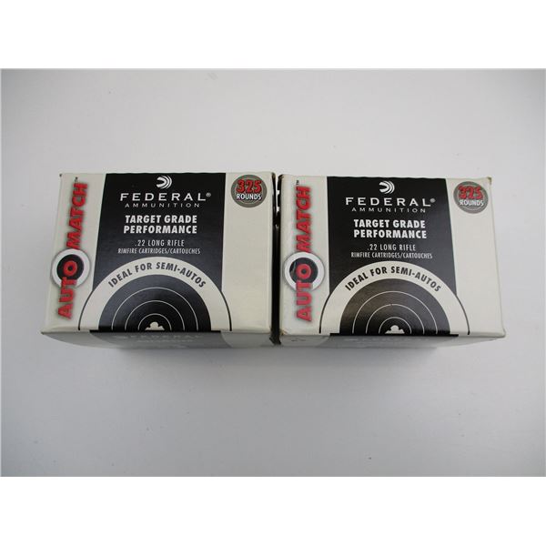 FEDERAL AUTO MATCH .22 LR AMMO