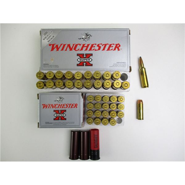 ASSORTED AMMO AND SNAP CAP LOT