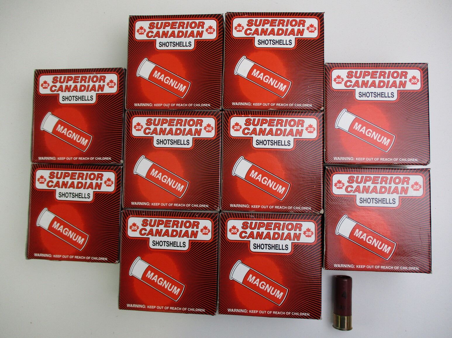 SUPERIOR CANADIAN 12 GA SHOTSHELLS