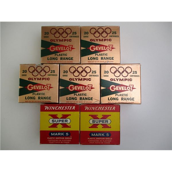 ASSORTED 20 GA SHOTSHELLS