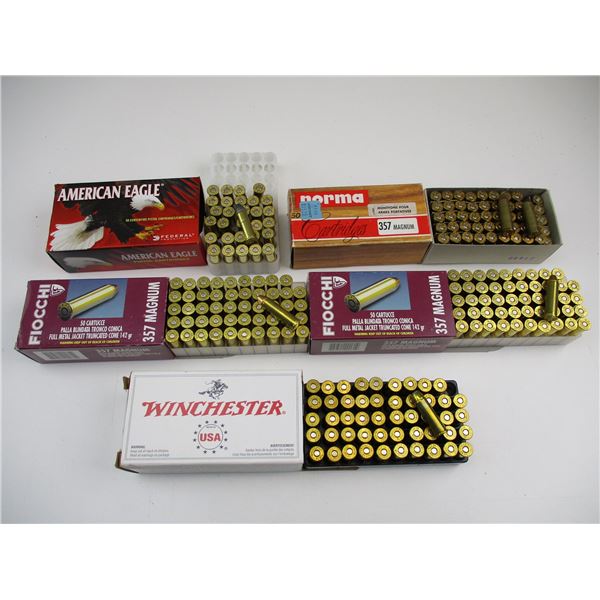 ASSORTED .38 SPECIAL AND .357 MAG AMMO