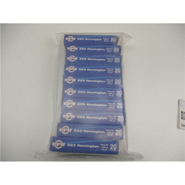 PPU .223 REM AMMO