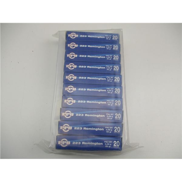 PPU .223 REM AMMO