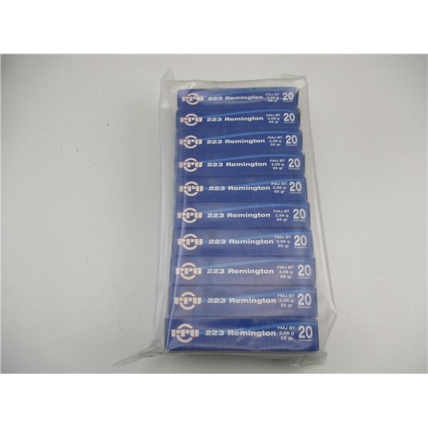 PPU .223 REM AMMO