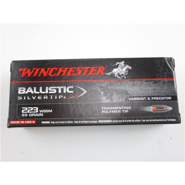 WINCHESTER .223 WSSM AMMO
