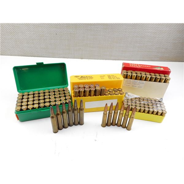 ASSORTED RELOADED AMMO LOT