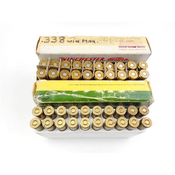 ASSORTED RELOADED AMMO LOT