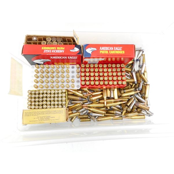 ASSORTED RELOADED AMMO LOT