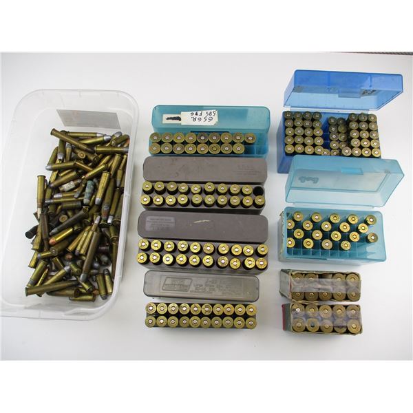 ASSORTED RELOADED AMMO LOT