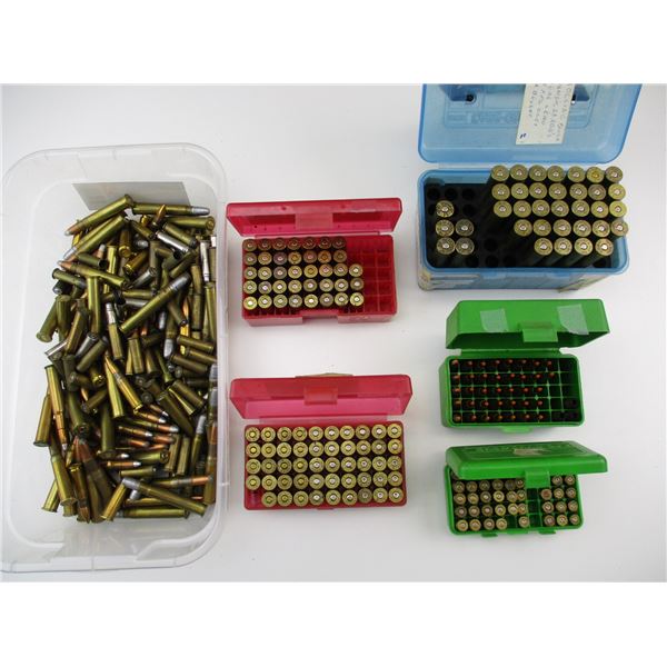 ASSORTED RELOADED AMMO LOT