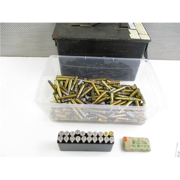 ASSORTED RELOADED AMMO LOT