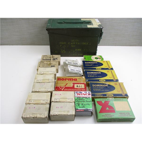 ASSORTED RELOADED AMMO LOT