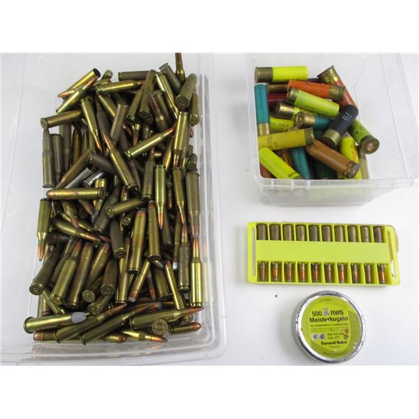 ASSORTED RELOADED AMMO LOT