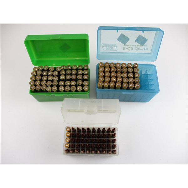 ASSORTED RELOADED AMMO LOT