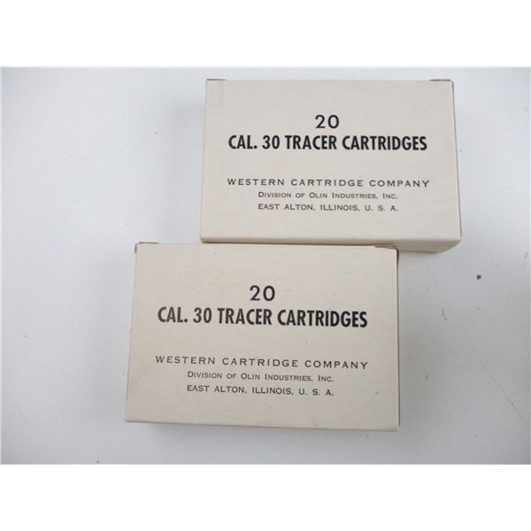 30-06, US 1950'S, TRACER MILITARY AMMO
