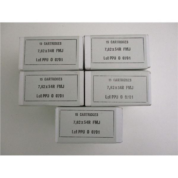 NNY 7.62X54R MILITARY AMMO