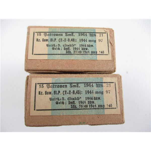 WWII GERMAN 7.92MM MILITARY AMMO LOT