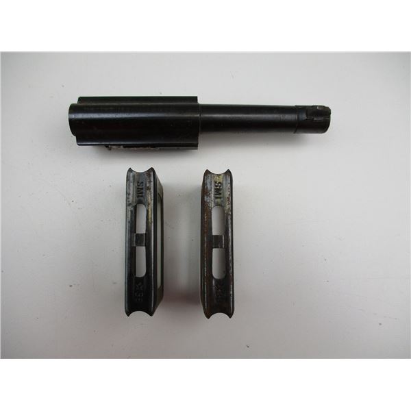 WW II GERMAN P38 BARREL + CLIPS