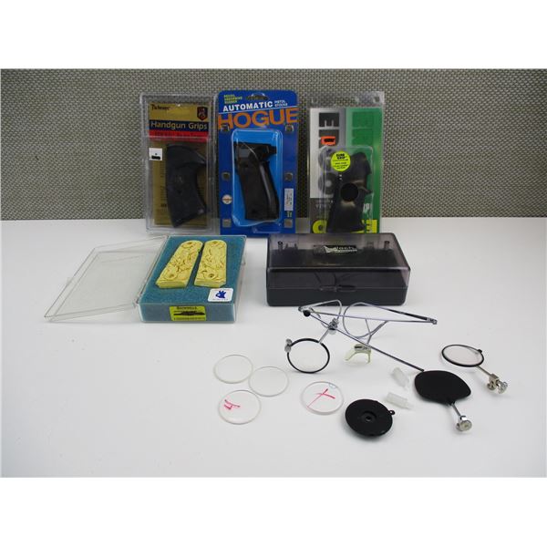 ASSORTED PISTOL GRIPS & ACCESSORIES