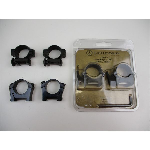 LEUPOLD 1" SCOPE RINGS ETC