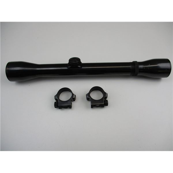 WEAVER K4-C3 4X32 RIFLE SCOPE + RINGS