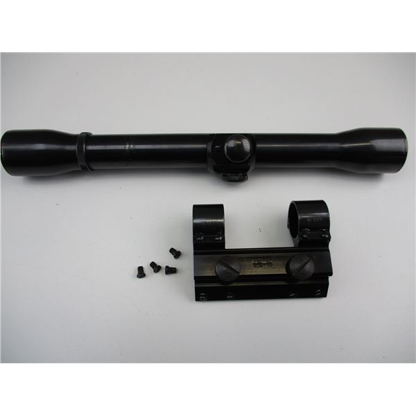 WEAVER 44 4X32 RIFLE SCOPE + RINGS