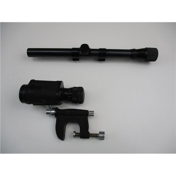 WEAVER 06 4X SCOPE WITH SPOTTER SCOPE