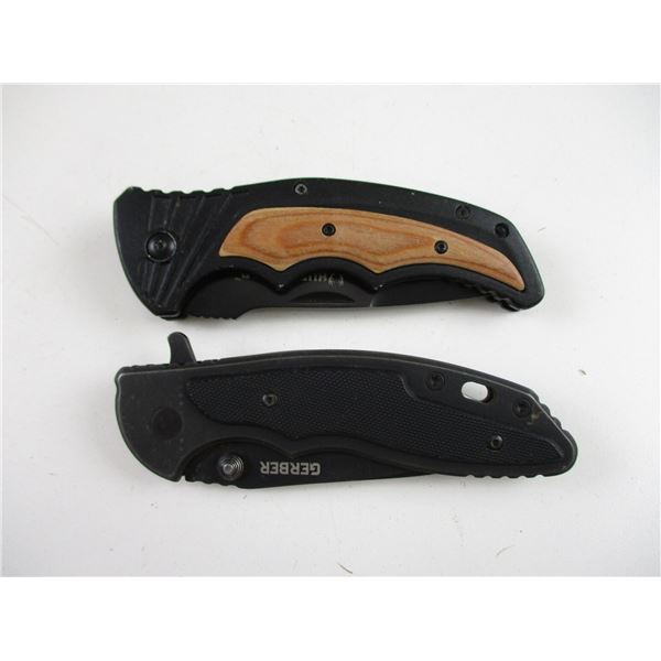 GERBER & HUNTSHIELD POCKET KNIVES