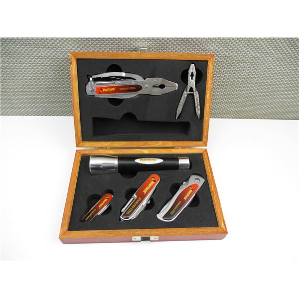 SHEFFIELD TOOLS & KNIFE KIT