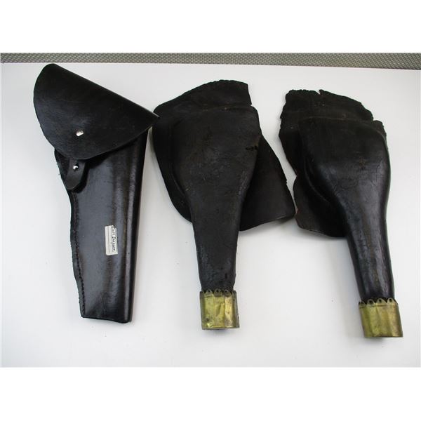 ASSORTED LEATHER HOLSTERS