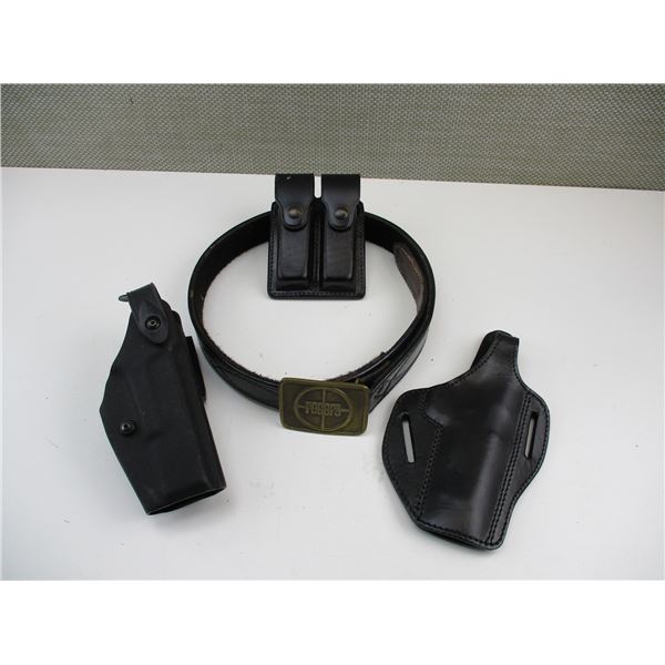 ASSORTED SEMI-AUTO HOLSTERS ETC