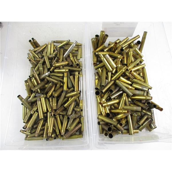 ASSORTED RIFLE BRASS CASES