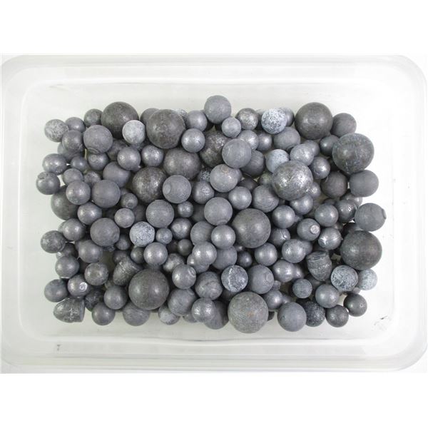 ASSORTED LEAD BALLS & BULLETS