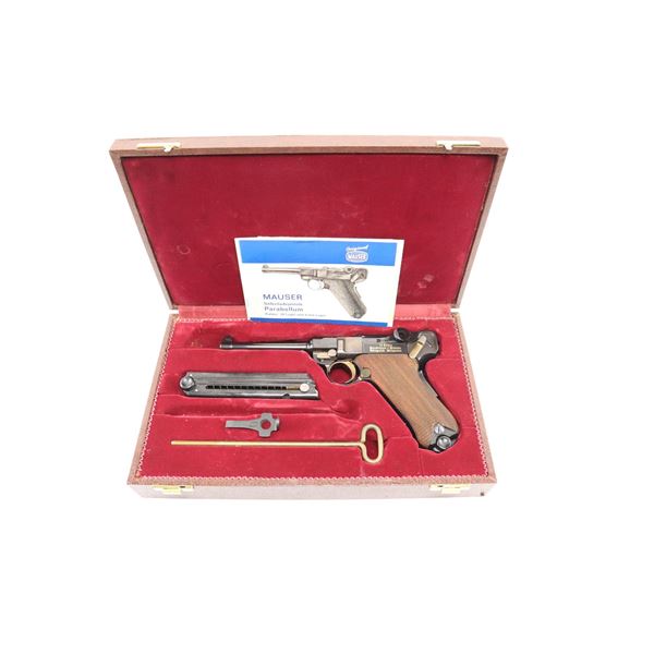 LUGER , MODEL: 1900 BULGARIAN 75 YEARS PARABELLUM PISTOL COMMEMORATIVE , CALIBER: 7.65MM LUGER (30 L