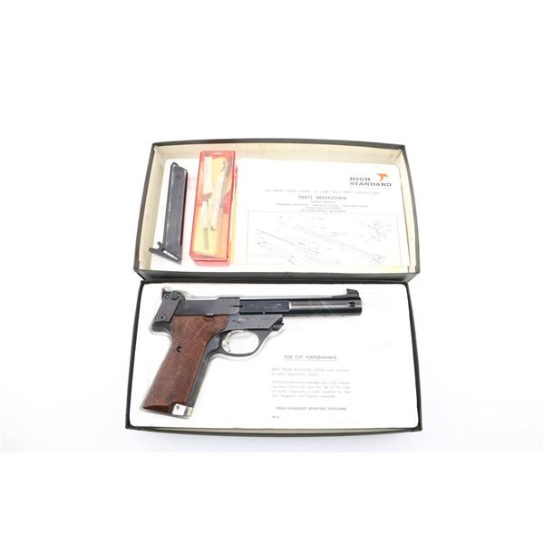 HIGH STANDARD , MODEL: SUPERMATIC CITATION MILITARY  , CALIBER: 22 LR