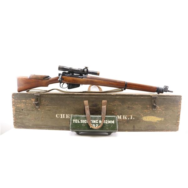 LEE ENFIELD  , MODEL: NO 4 MK1 T SNIPER , CALIBER: 303 BR