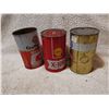 Image 4 : 3 oil tins, Shell is full