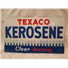 Image 2 : tin original Texaco kerosene sign 20" X 12" Great condition