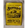 Image 1 : Porcelain Buffalo Oil fantasy sign 14" X 10"