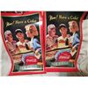 Image 1 : 2 Coca-Cola posters, 25" X 15"