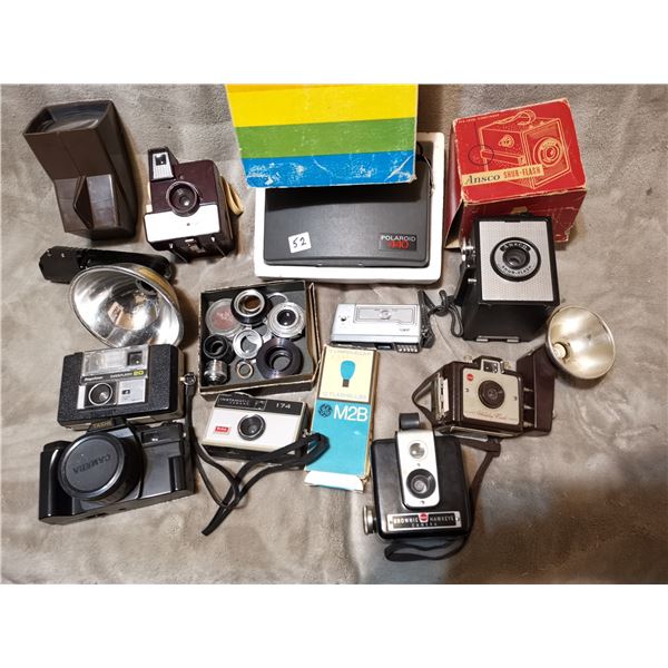 Vintage camera lot