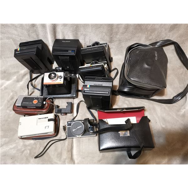 Vintage camera lot