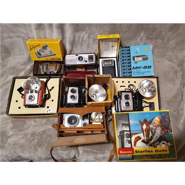 Vintage camera lot