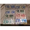 Image 1 : 8 Saskatchewanlicense plates