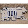 Image 2 : Northwest territory dealer license plate 000